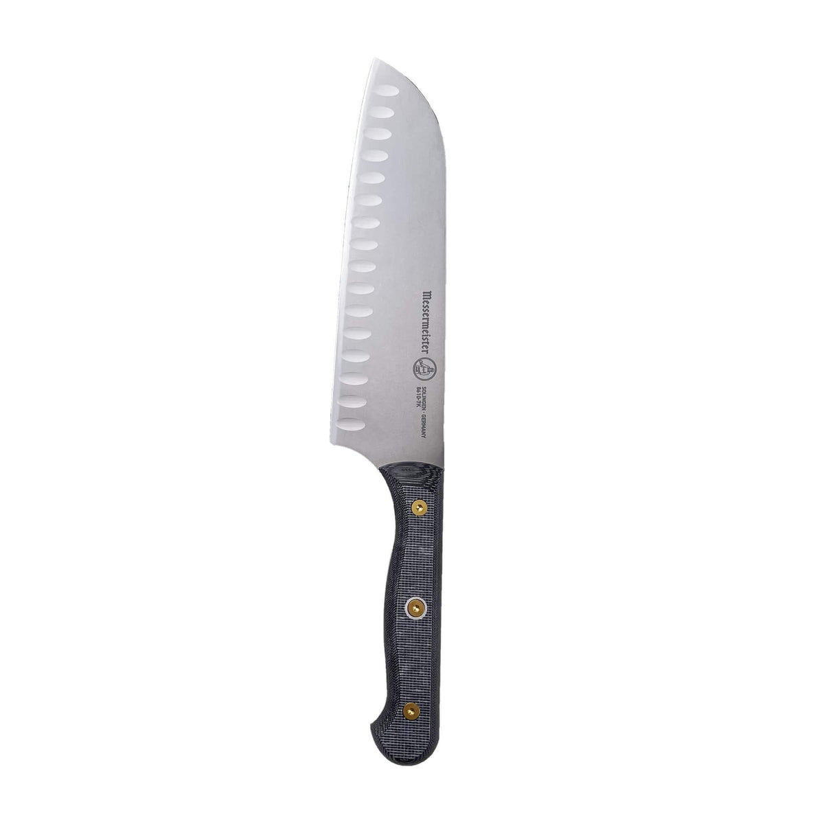 Custom 7 Inch Kullenscliff Santoku: Blue