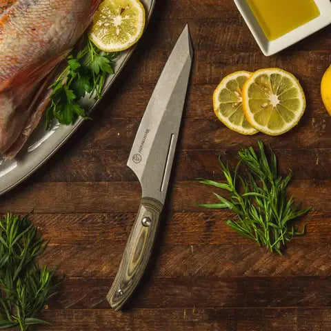 Chef April Bloomfield Carbon Chef Knife - 6.5&quot;