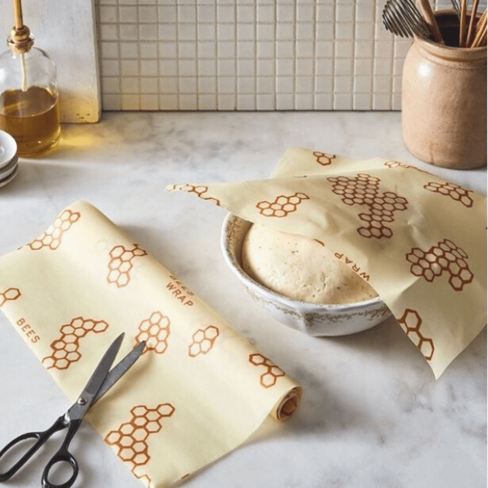 Bees Wrap Cut-to-Size Roll - Honeycomb