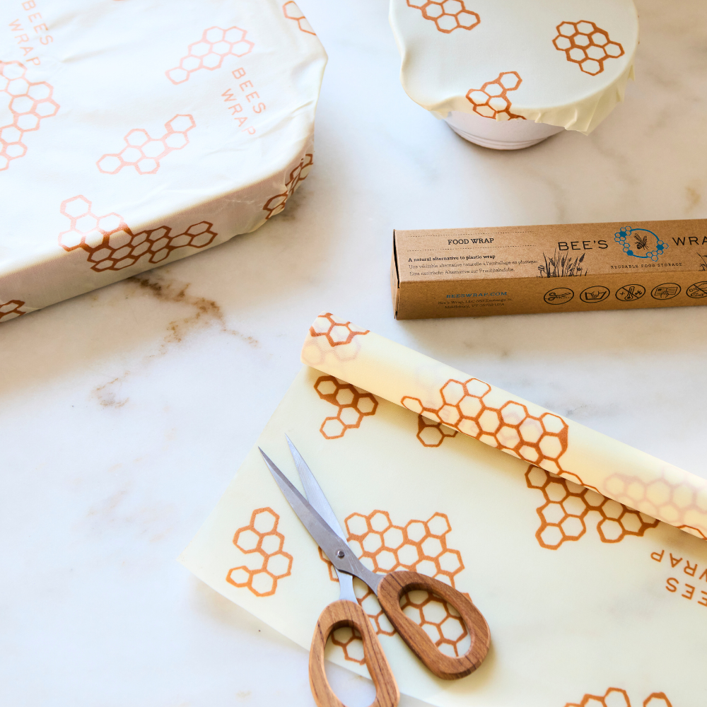 Bees Wrap Cut-to-Size Roll - Honeycomb