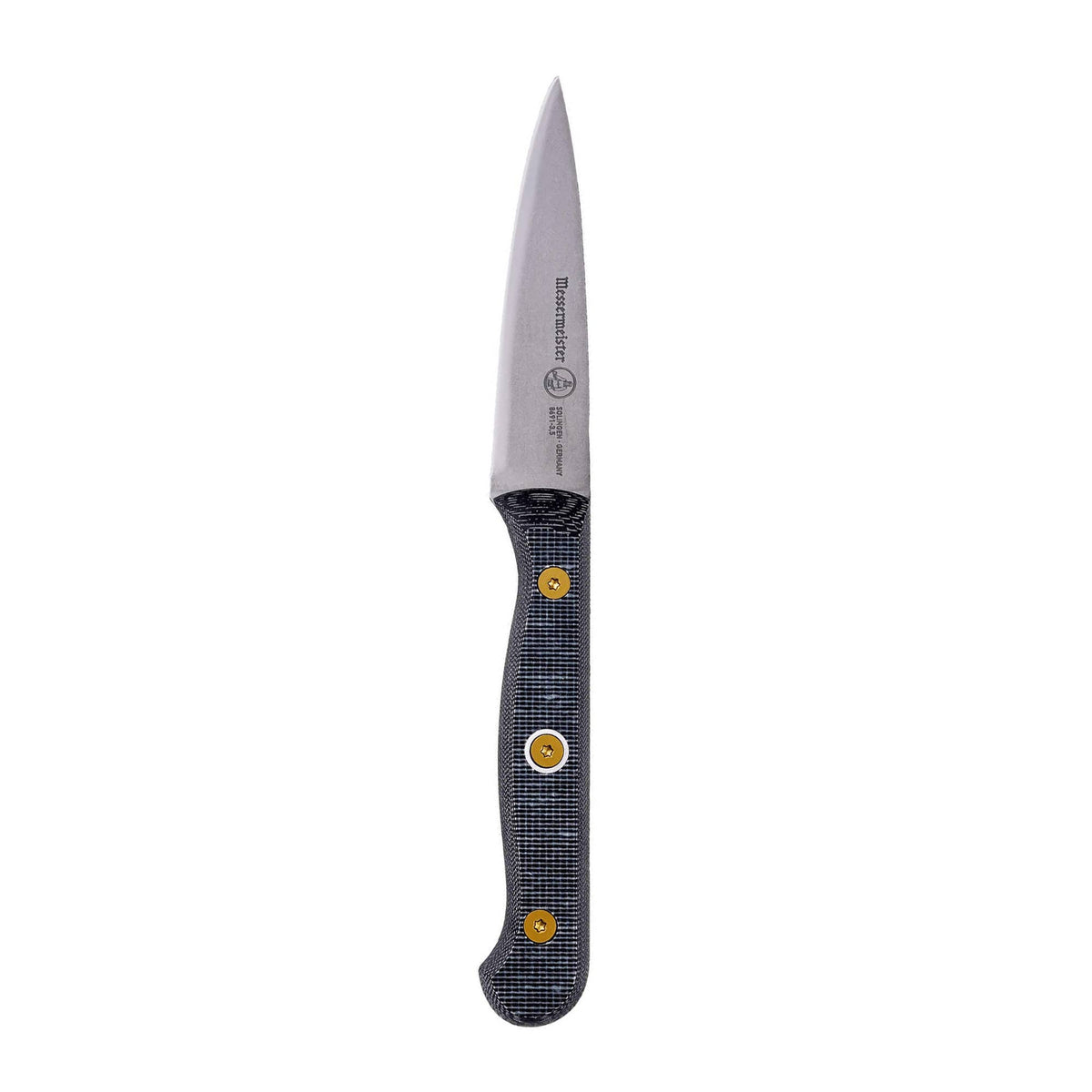 Custom 3.5 Inch Paring Knife: Black